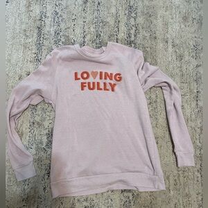 Living Fully Valentines Sweatshirt